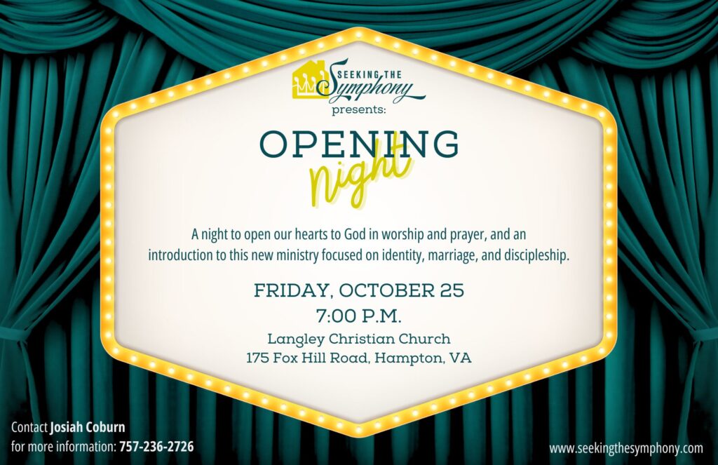 Invitation to Opening Night - A Night of Worship and Prayer